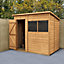 Forest Garden 7x5 Pent Dip treated Shiplap Shed with floor