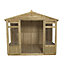 Forest Garden 8x6 Apex Overlap Summer house - Assembly service included