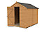 Forest Garden 8x6 ft Apex Wooden Shed with floor - Assembly service included