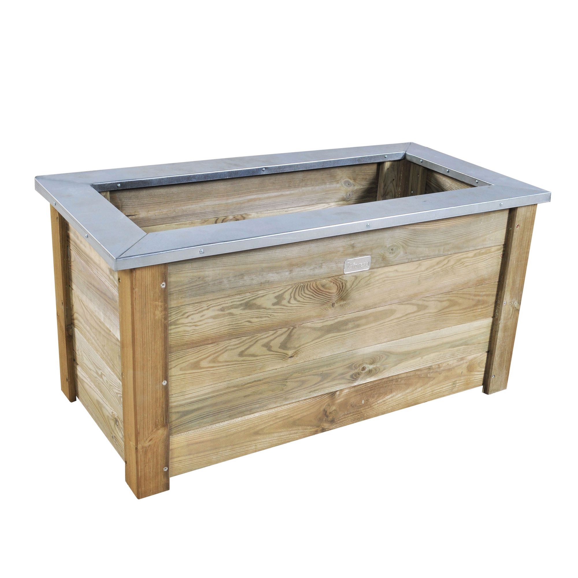 Forest Garden Cambridge Wooden Rectangular Planter