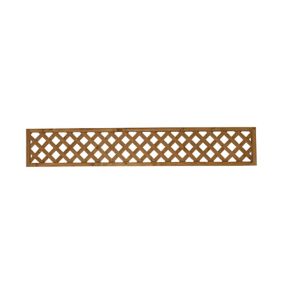 Forest Garden Diamond European softwood Trellis panel (W)32cm x (H)183cm