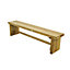 Forest Garden Double sleeper Natural timber Wooden Non-foldable Bench 180cm(W) 44.7cm(H)