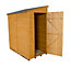 Forest Garden Forest 6x3 ft Pent Natural timber Wooden Shed with floor - Assembly service included