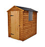 Forest Garden Forest Apex Natural timber Shed with floor & 1 window - Assembly service included