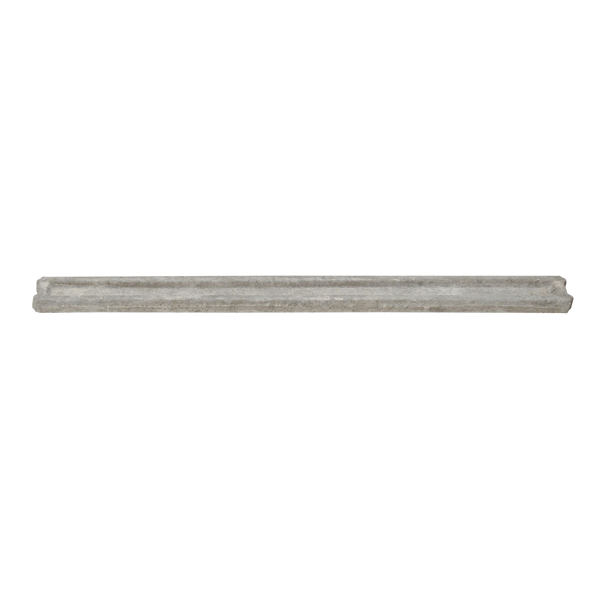 Forest Garden Grey Concrete Cast Gravel board (L)1.83m (T)150mm, Pack of 10 (H)14.5cm