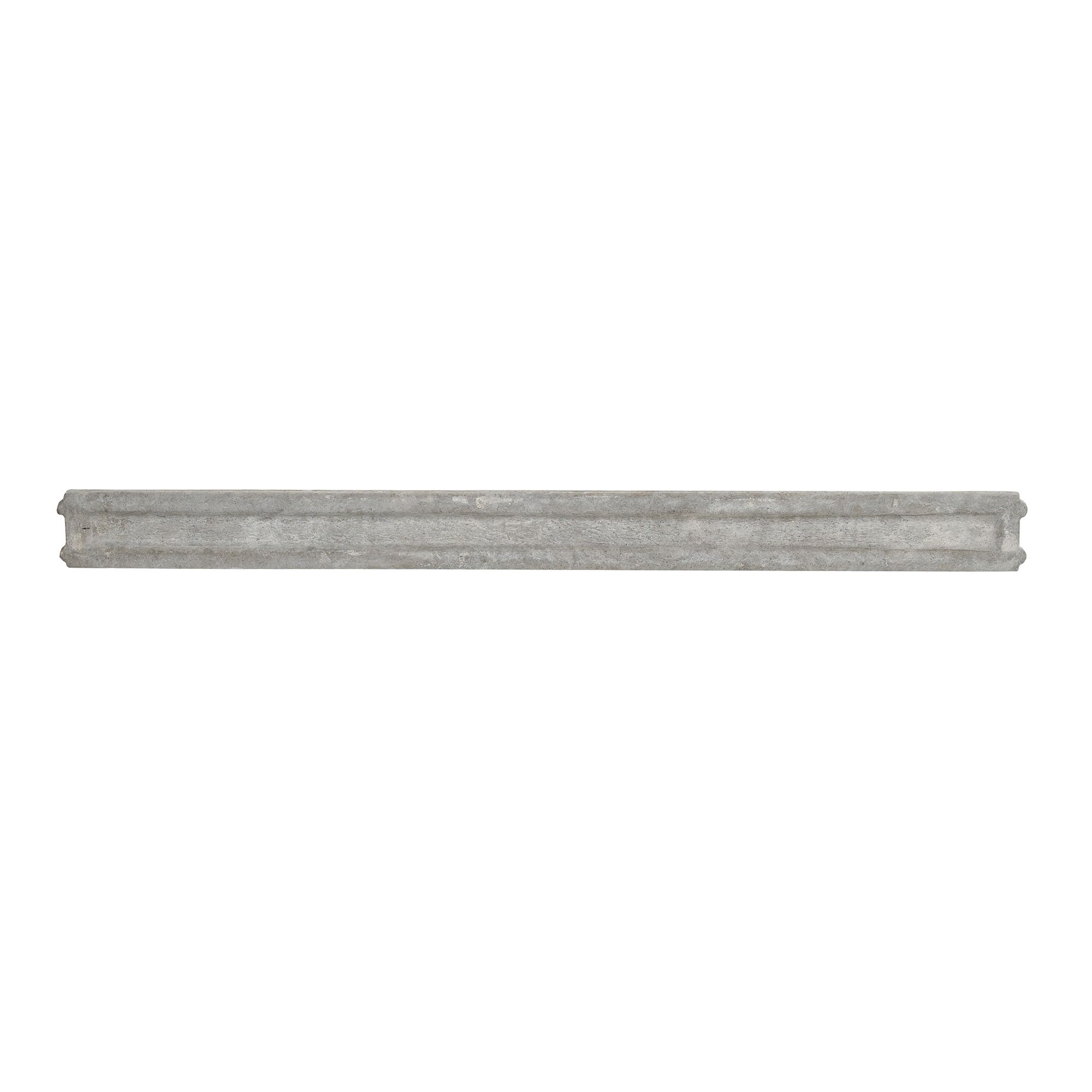Forest Garden Grey Concrete Cast Gravel board (L)1.83m (T)150mm, Pack of 10