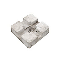 Forest Garden Grey Concrete Joist block, (W)300mm (H)300mm