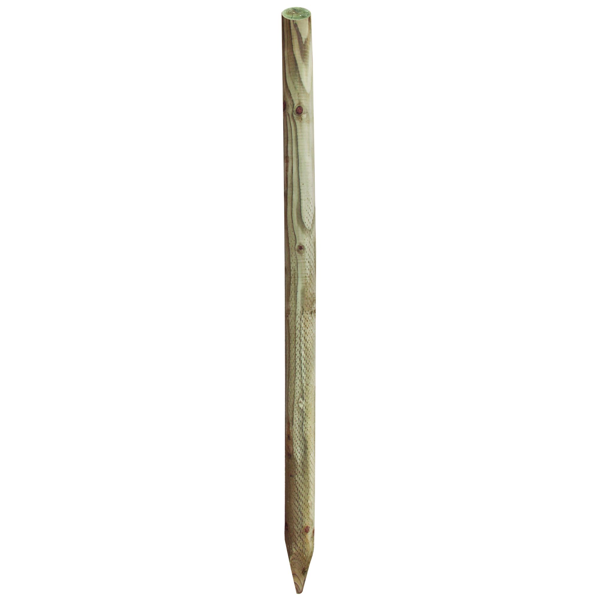 Forest Garden Natural Timber Garden stake (L)0.09m (W)85mm