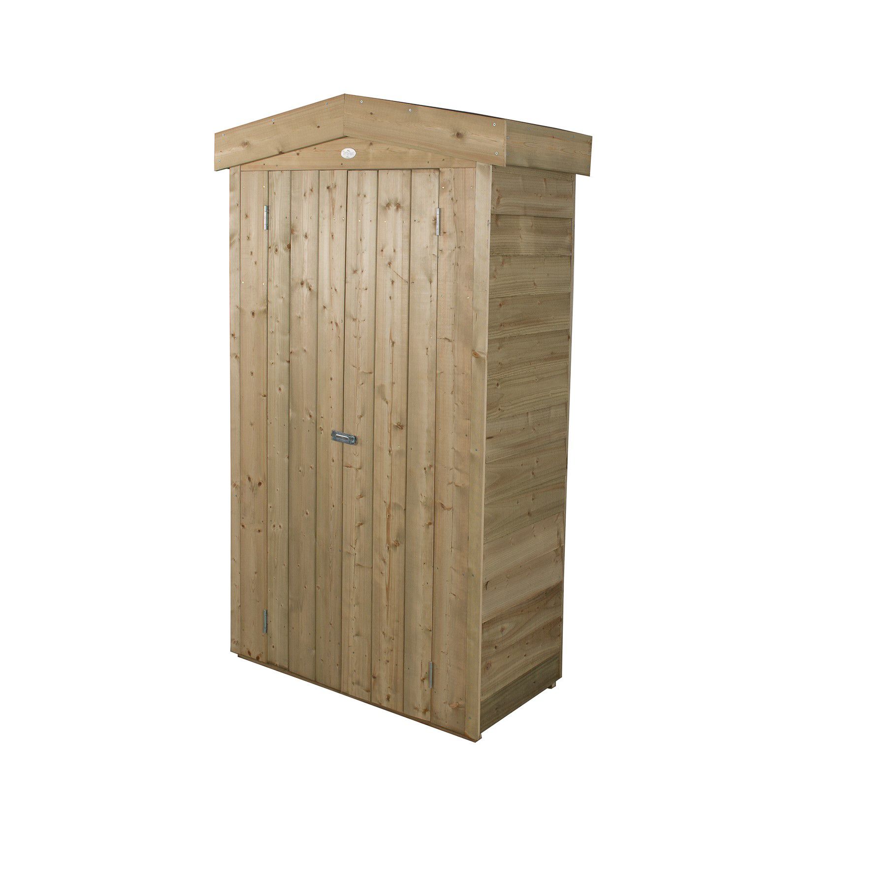 Forest Garden Natural timber Overlap Apex Garden storage 2x3 ft