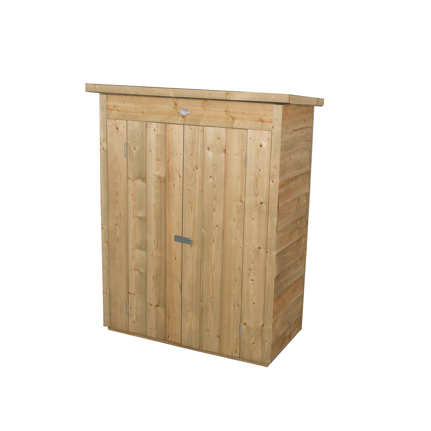 Forest Garden Natural timber Overlap Pent Garden storage 2x3 ft 1320mm 1080mm