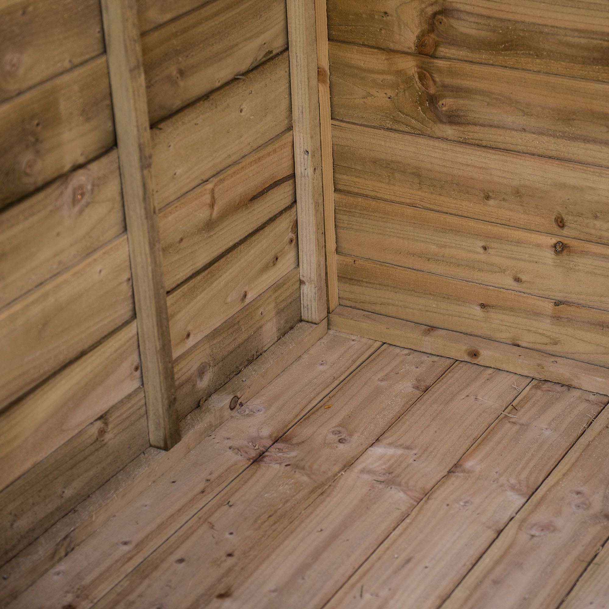 Forest Garden Oakley 7x8 ft with Double door & 4 windows Apex Summer house - Assembly service included