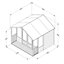 Forest Garden Oakley 8x8 ft with Double door & 4 windows Apex Wooden Summer house (Base included) - Assembly service included