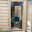 Forest Garden Oakley with Double door & 4 windows Apex Wooden Summer house
