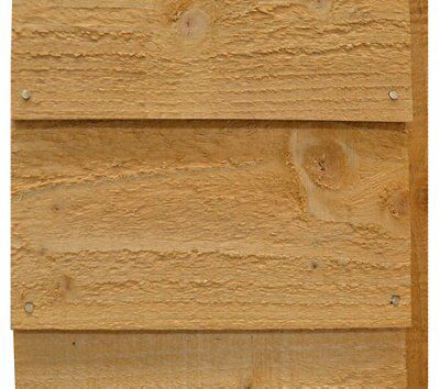 Forest Garden Overlap 7x5 ft Apex Wooden Dip treated Shed with floor & 2 windows (Base included) - Assembly service included