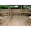 Forest Garden Premium furnished Octagonal Gazebo, (W)5.27m (D)3.78m