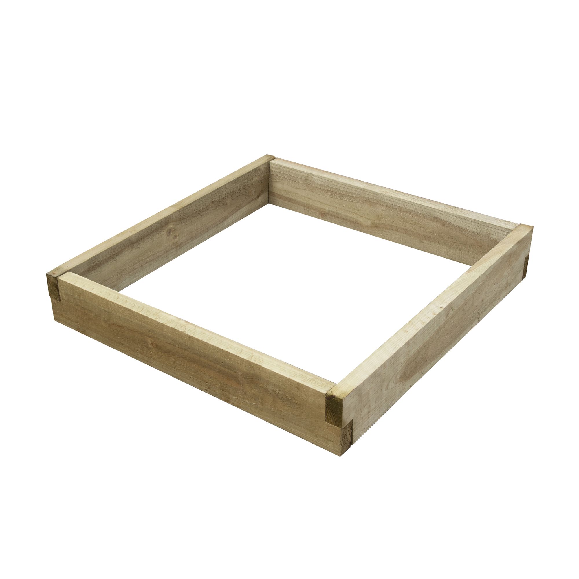 Forest Garden Rectangular Raised bed kit (H)14cm x (W)90cm