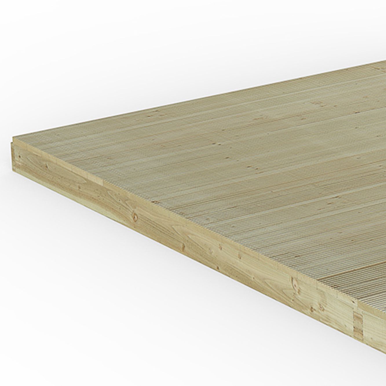 Forest Garden Softwood Decking kit (L) 2.4m x (W) 2.46m, 11.79m²