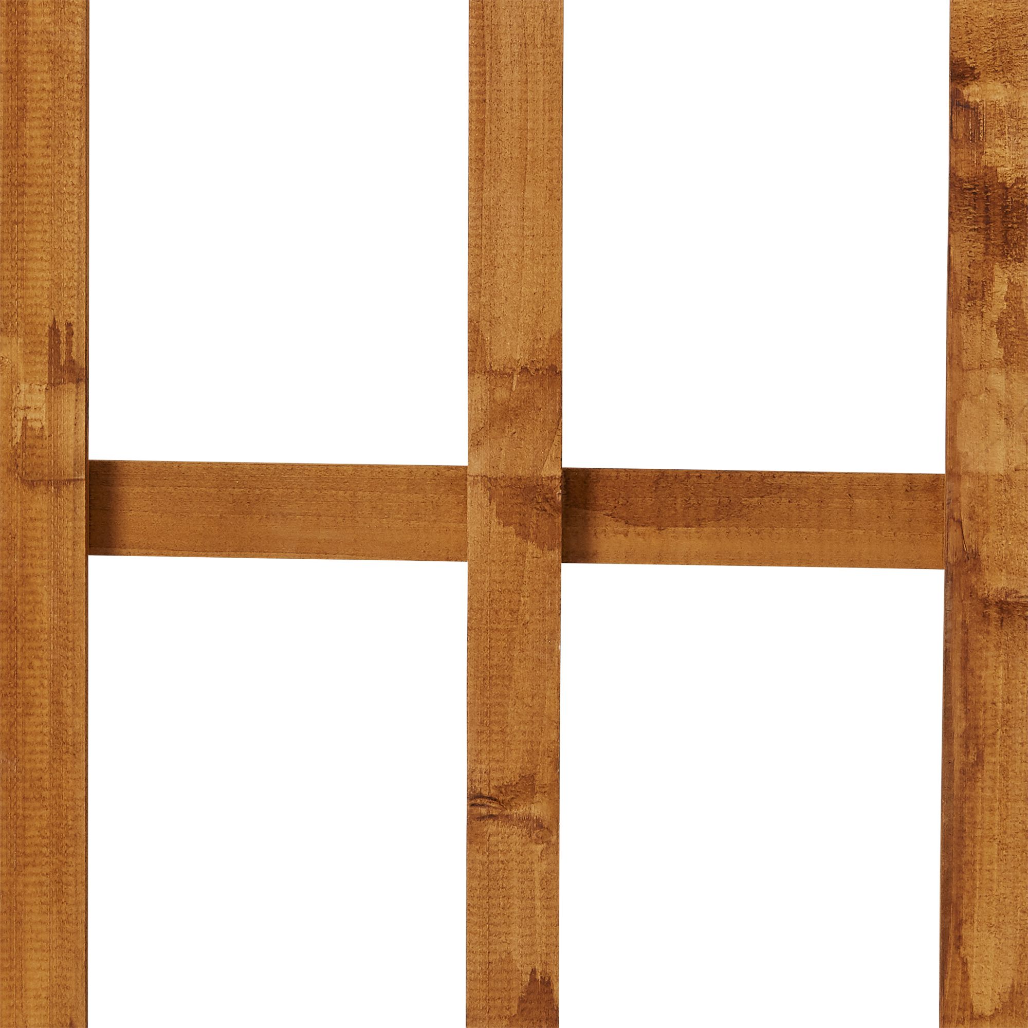 Forest Garden Square Dip treated Trellis panel (W)0.32m (H)1.83m