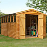 Forest Garden Styrene Apex Wooden Workshop - Base not included