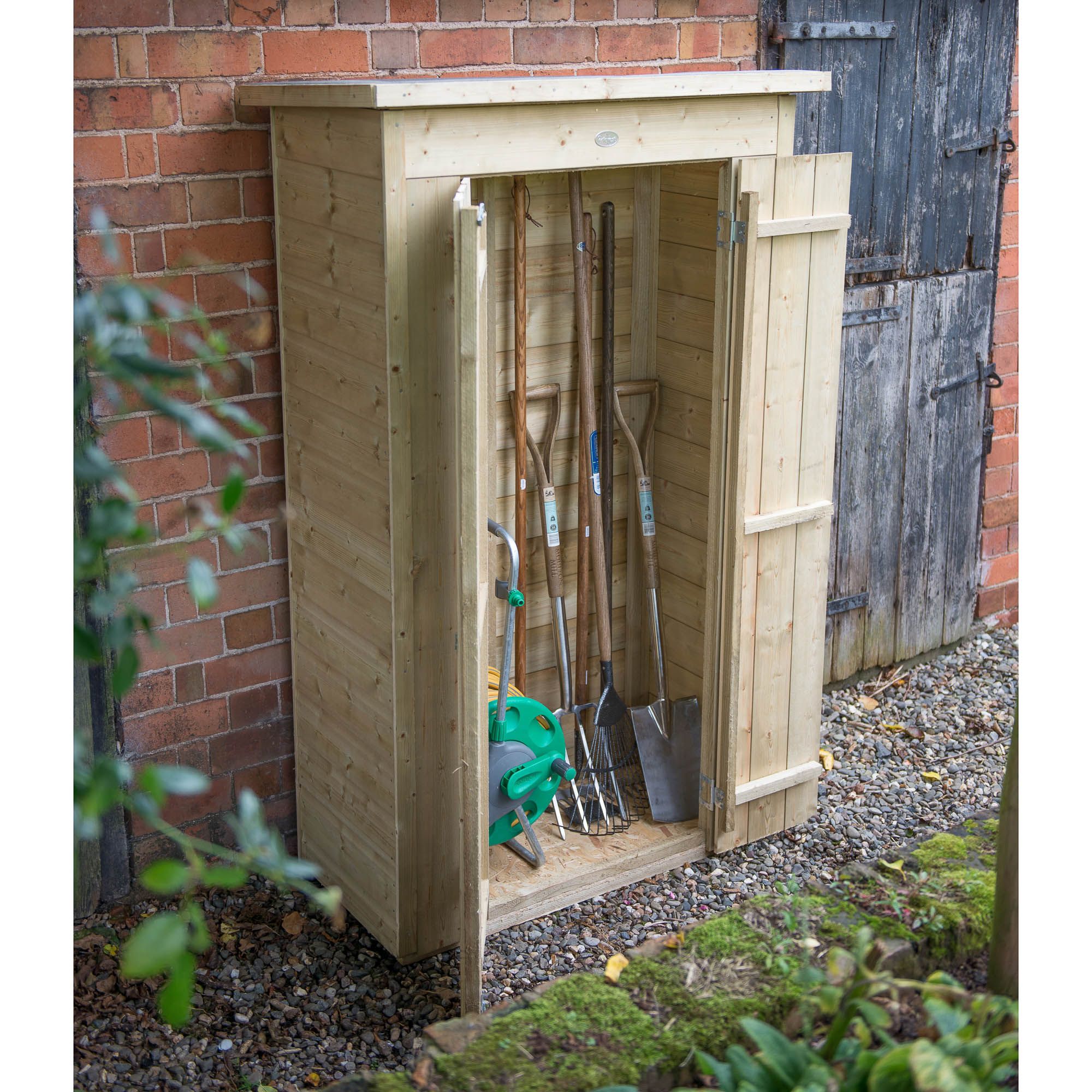 Forest Garden Tall 750L Shiplap Pent Garden storage