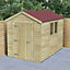Forest Garden Timberdale 10x6 ft Apex Wooden Shed with floor - Assembly service included