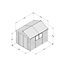 Forest Garden Timberdale 10x8 ft Apex Wooden 2 door Shed with floor (Base included) - Assembly service included
