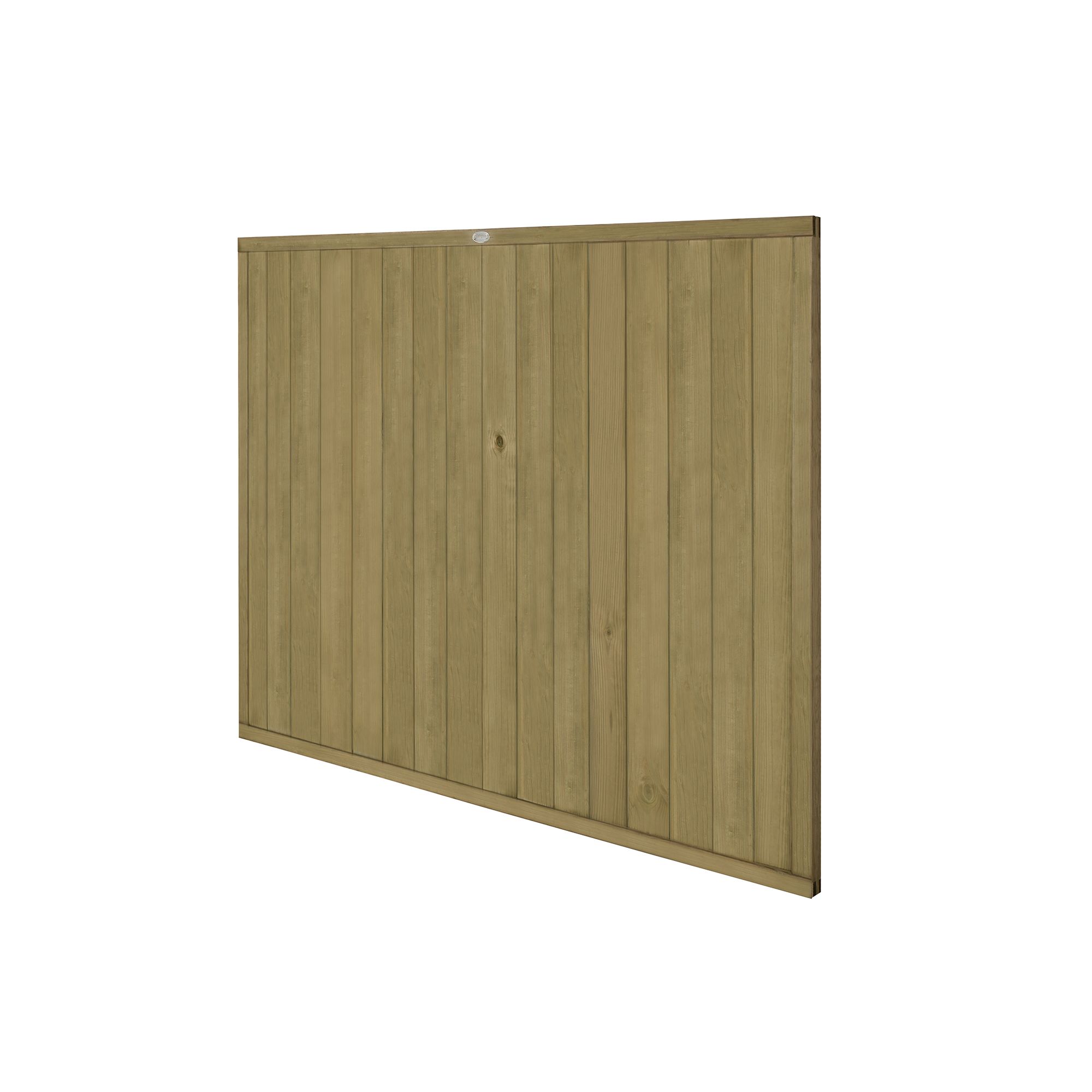 Forest Garden Traditional 6ft Fence panel (W)1.52m (H)1.83m, Pack of 4