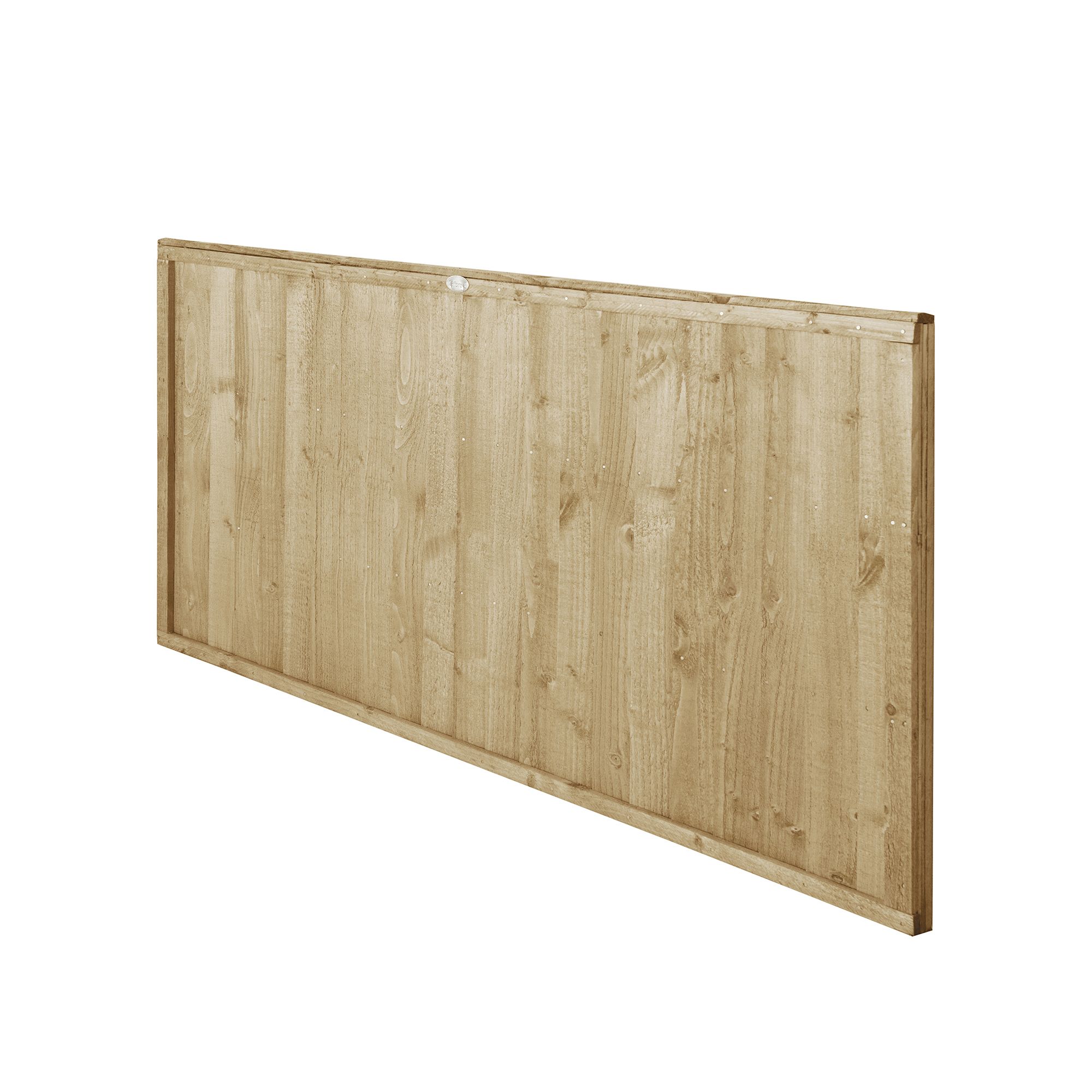 Forest Garden Traditional Closeboard 6ft Fence panel (W)0.91m (H)1.83m, Pack of 5