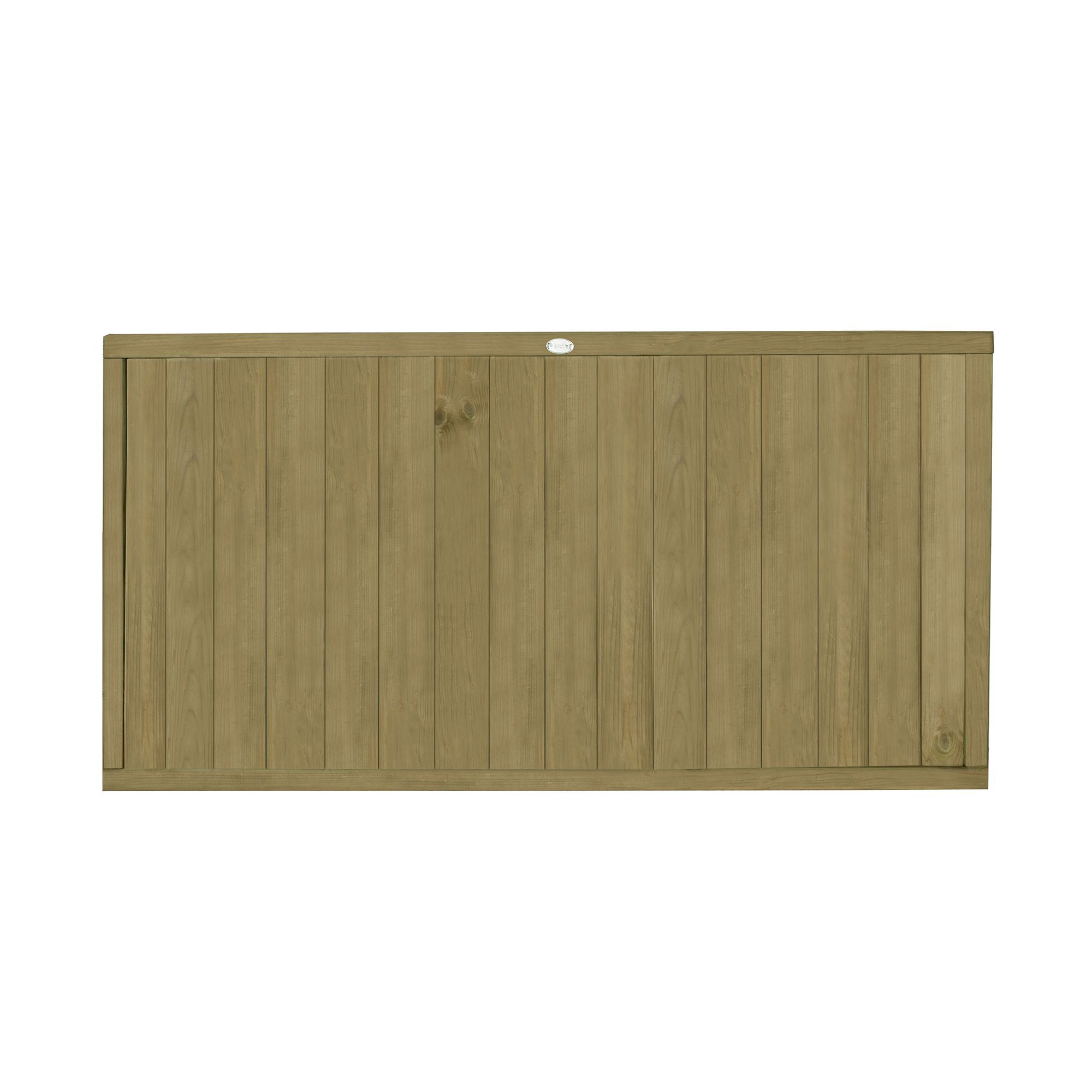 Forest Garden Traditional Tongue & groove 6ft Fence panel (W)0.91m (H)1.83m, Pack of 3