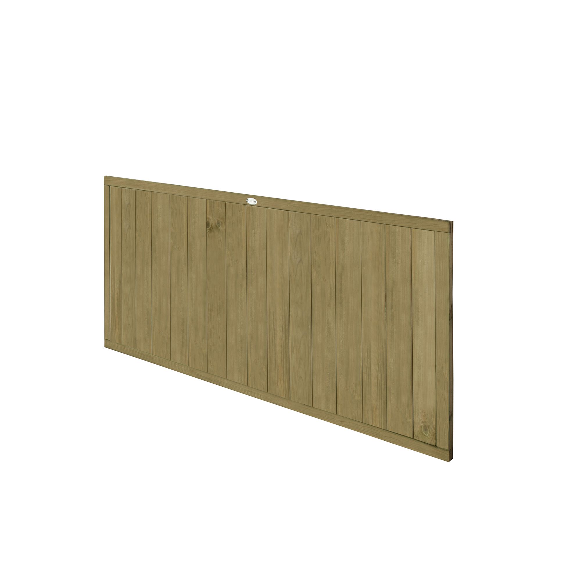Forest Garden Traditional Tongue & groove 6ft Fence panel (W)0.91m (H)1.83m, Pack of 3