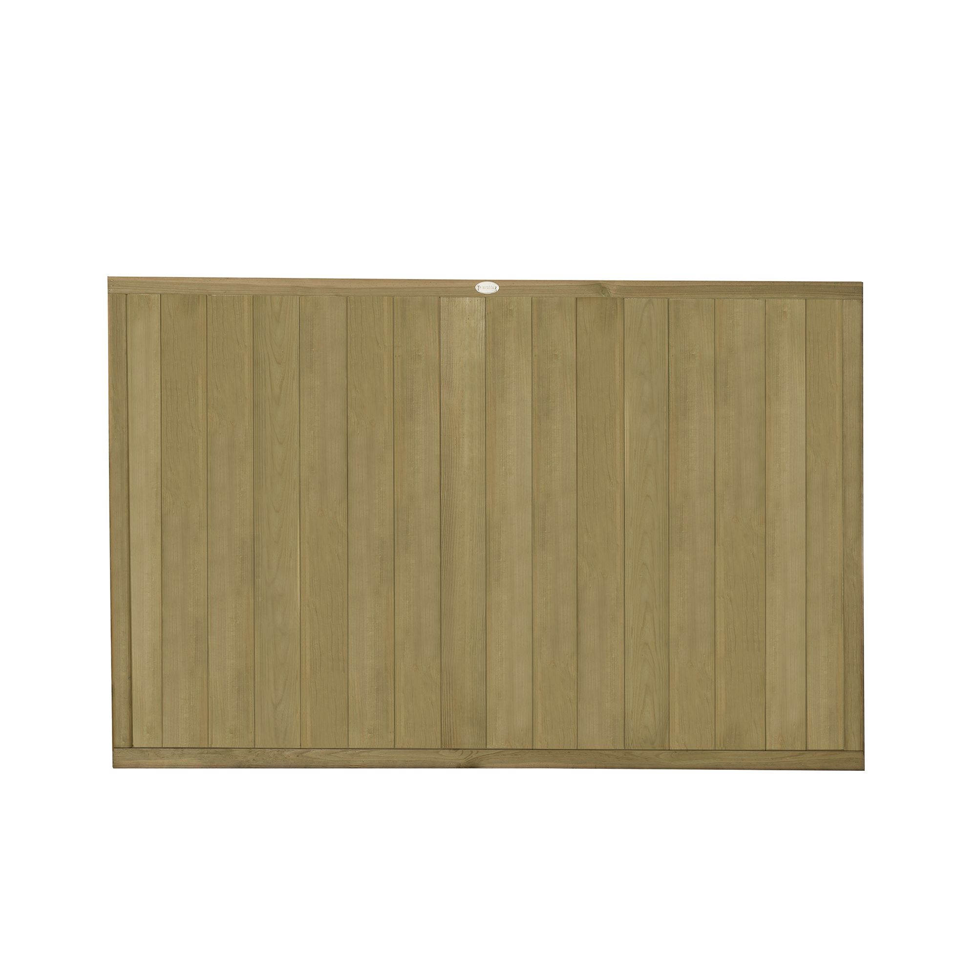 Forest Garden Traditional Tongue & groove 6ft Fence panel (W)1.22m (H)1.83m, Pack of 4