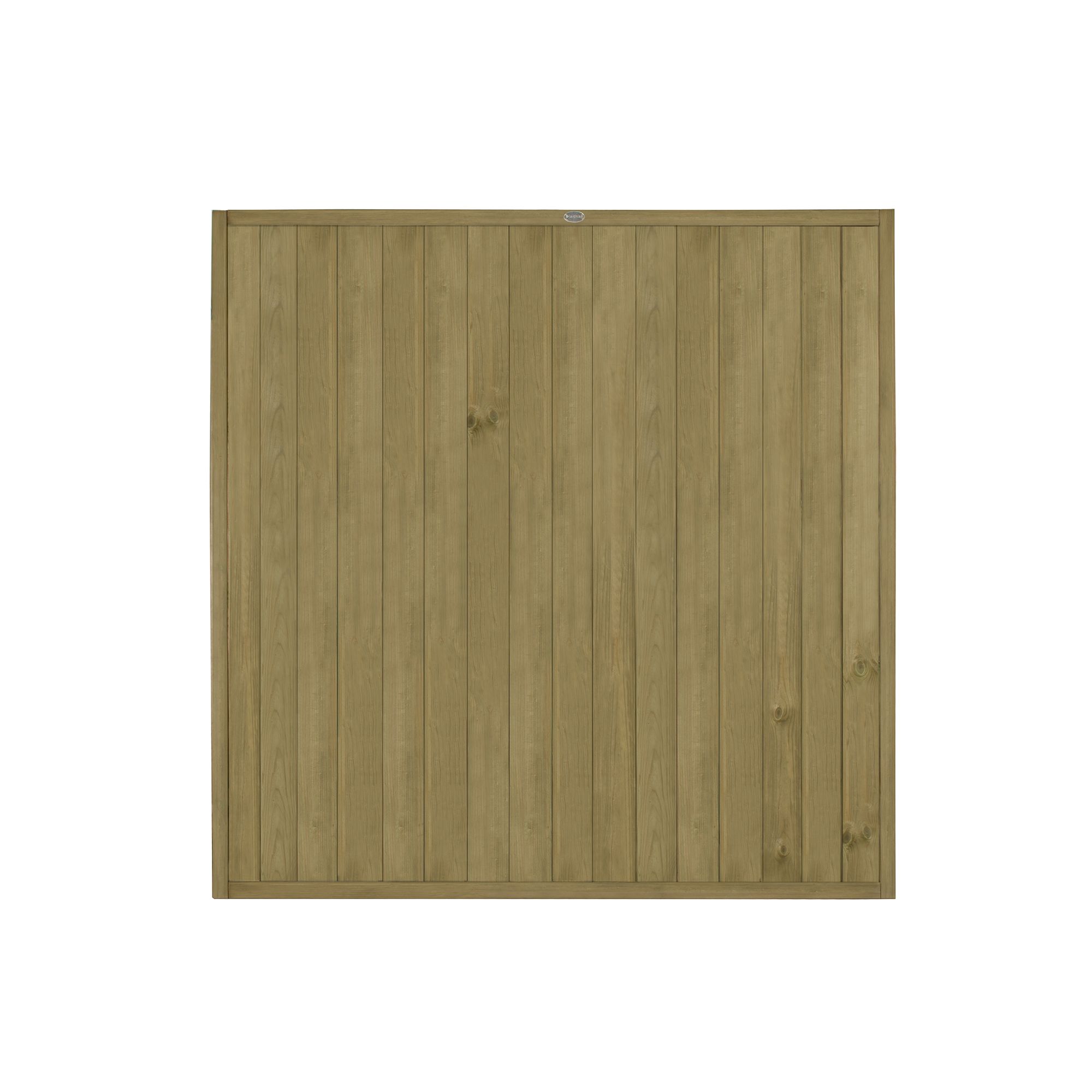 Forest Garden Traditional Tongue & groove 6ft Wooden Fence panel (W)1.83m (H)1.83m, Pack of 3