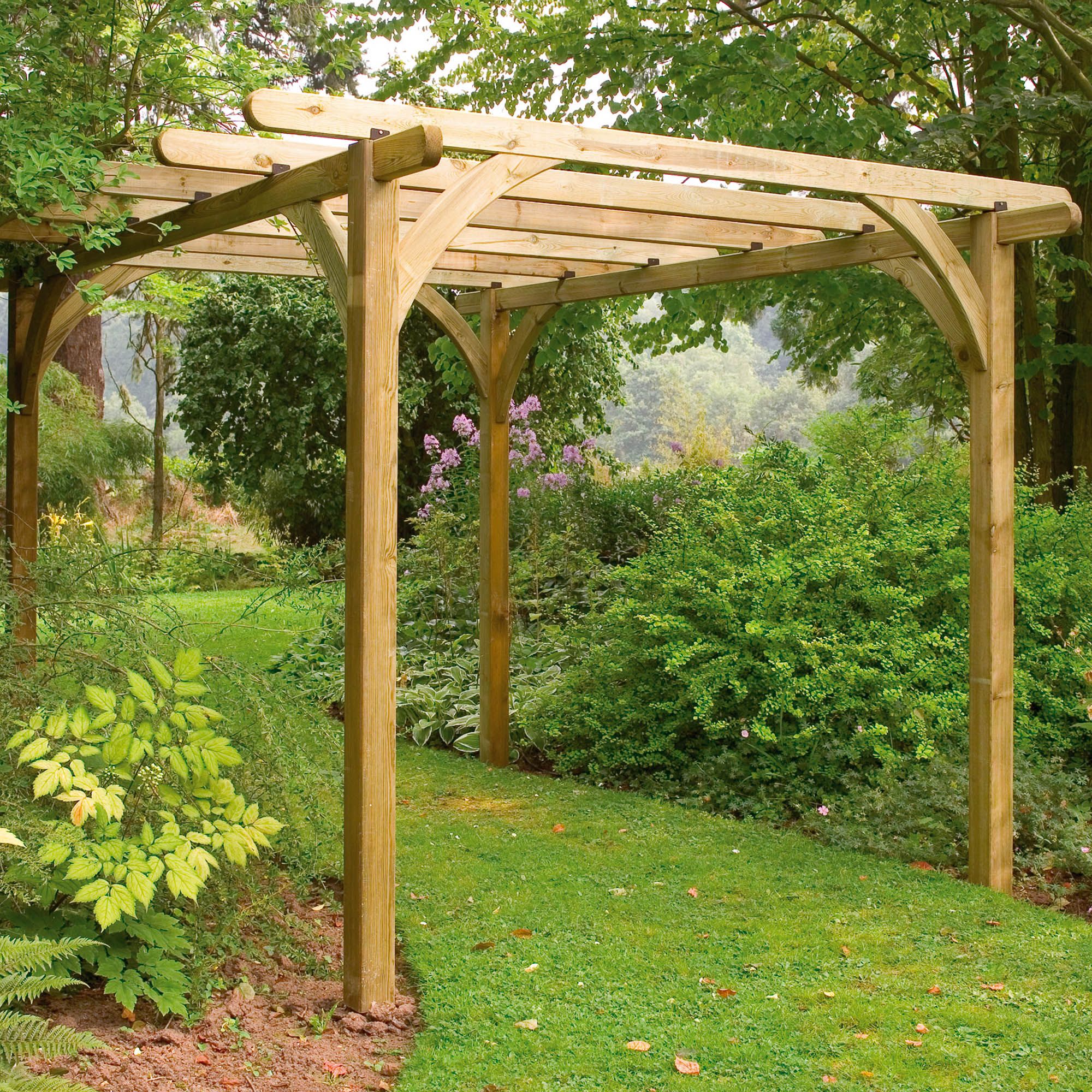 Pergolas | Garden Pergolas & Roofed Pergolas | DIY At B&Q