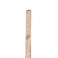 Forest Garden Ultima Unslotted Square Wooden Fence post (H)1.5m (W)70mm, Pack of 10