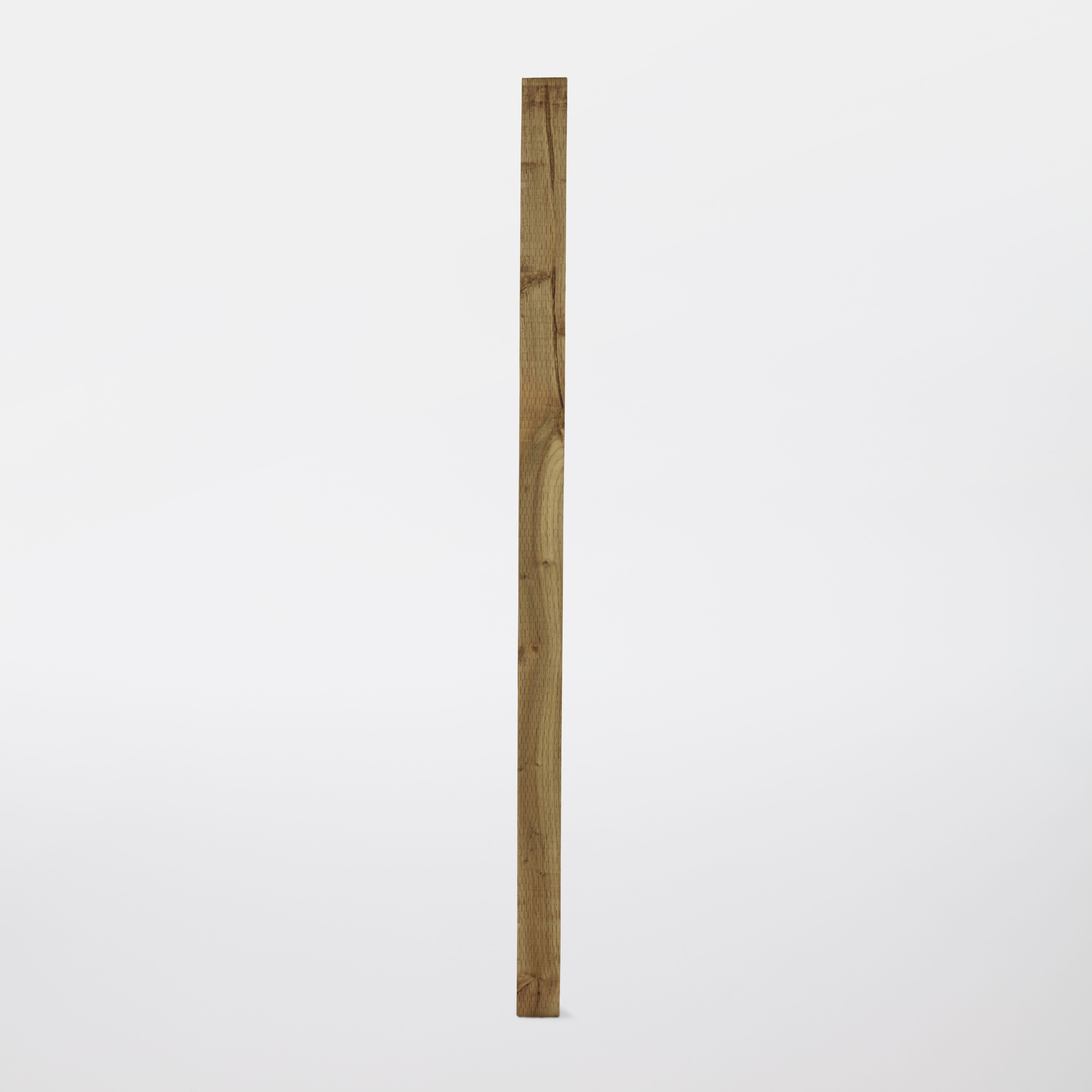 Forest Garden Unslotted Square Timber Fence post (H)2.4m (W)100mm