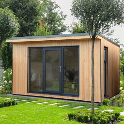 Forest Garden Xtend 13x11 Pent Tongue & groove Garden office - Assembly service included