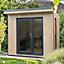 Forest Garden Xtend+ 8x9 ft & 1 window Pent Garden office