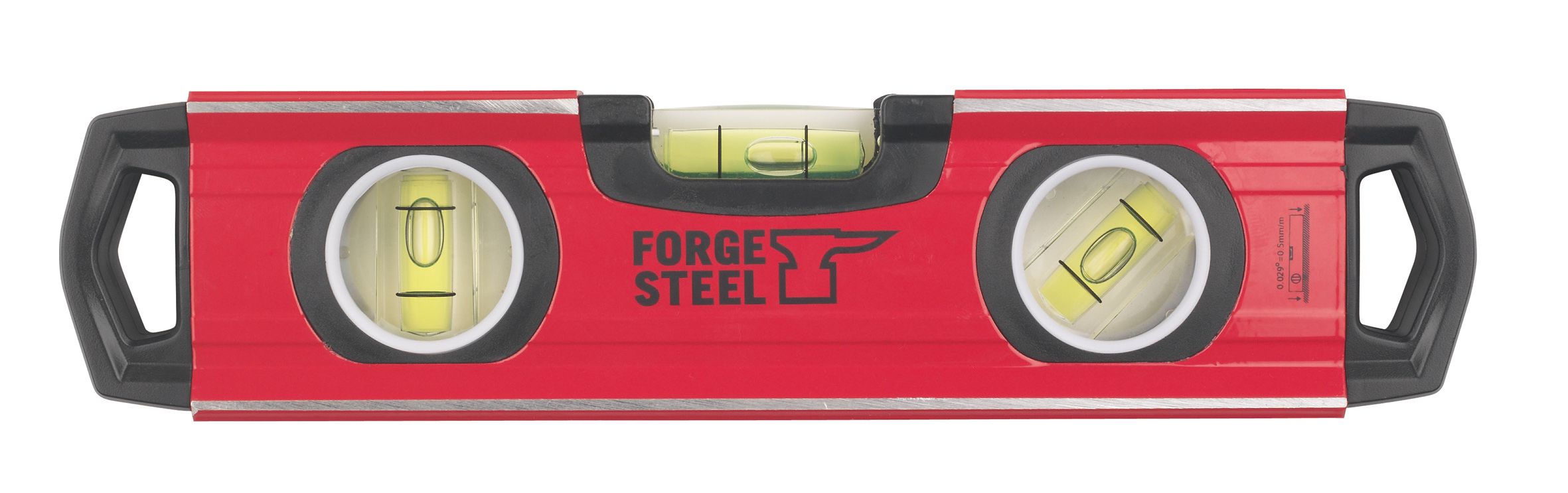 Forge Steel 228mm Torpedo Spirit level