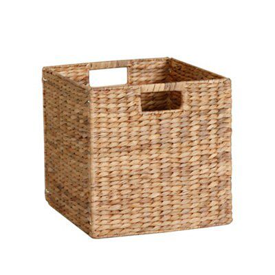 Form 1518 Beige Wood Storage basket (H)30cm (W)30cm (D)30cm | DIY at B&Q