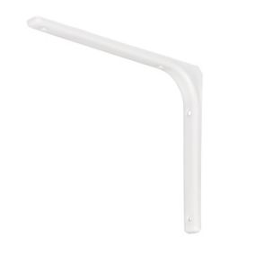 Form Alchimy White Painted Steel Shelving bracket (H)300mm (D)350mm
