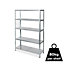 Form Axial 5 shelf Steel Shelving unit (H)1800mm (W)1200mm