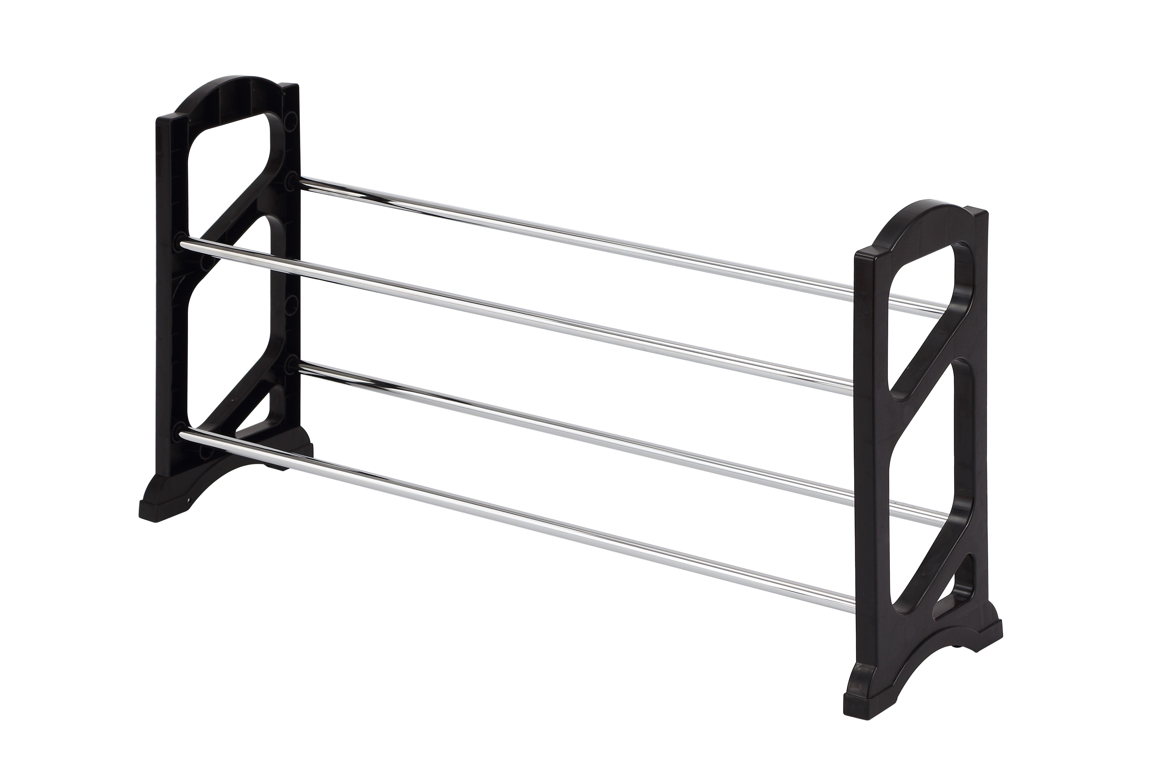 Form Black Fixed shoe rack (H)380mm