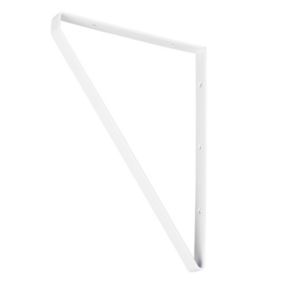 Form Clever White Painted Steel Shelving bracket (H)280mm (D)200mm