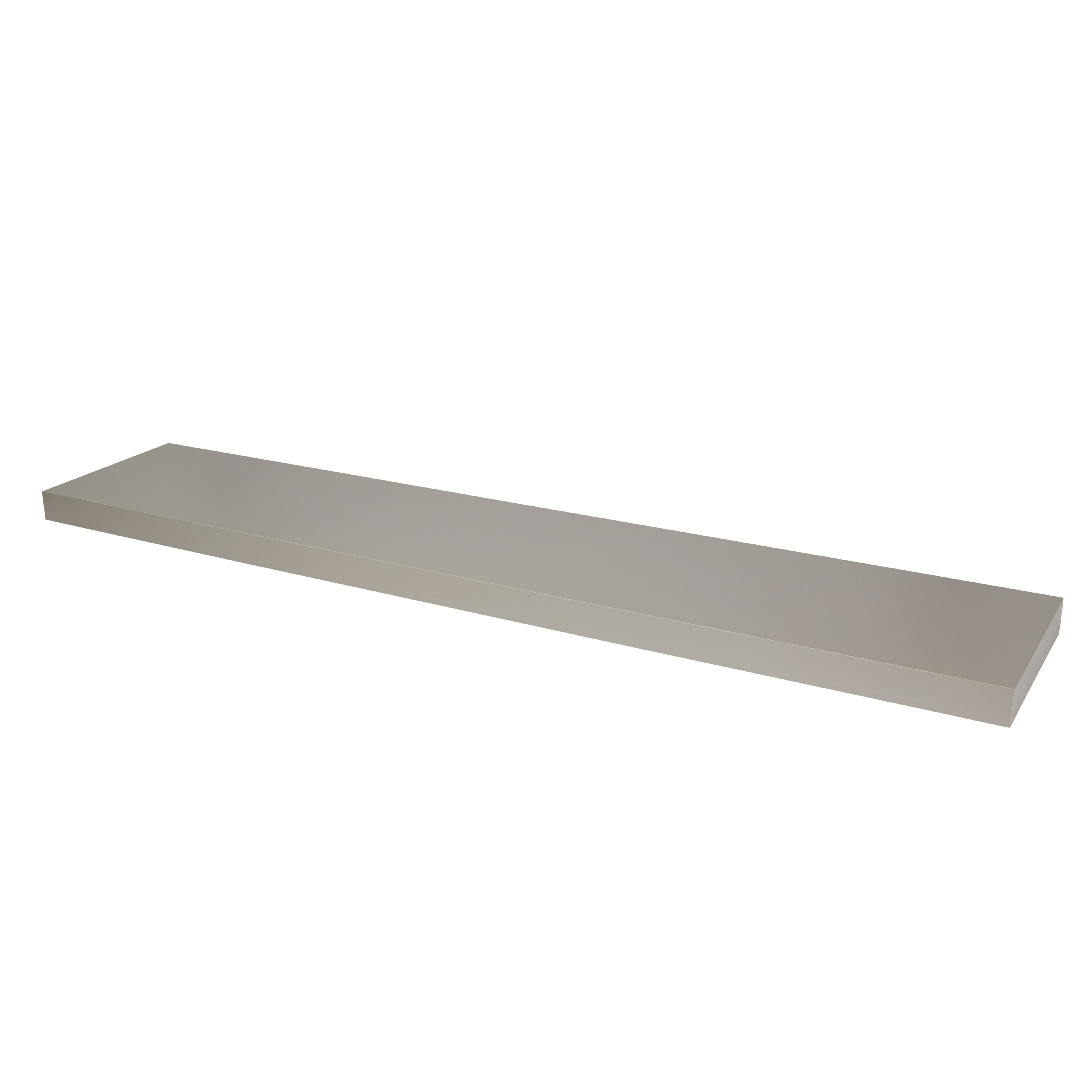 Form Cusko Floating shelf (L)118cm x (D)23.5cm DIY at B&Q