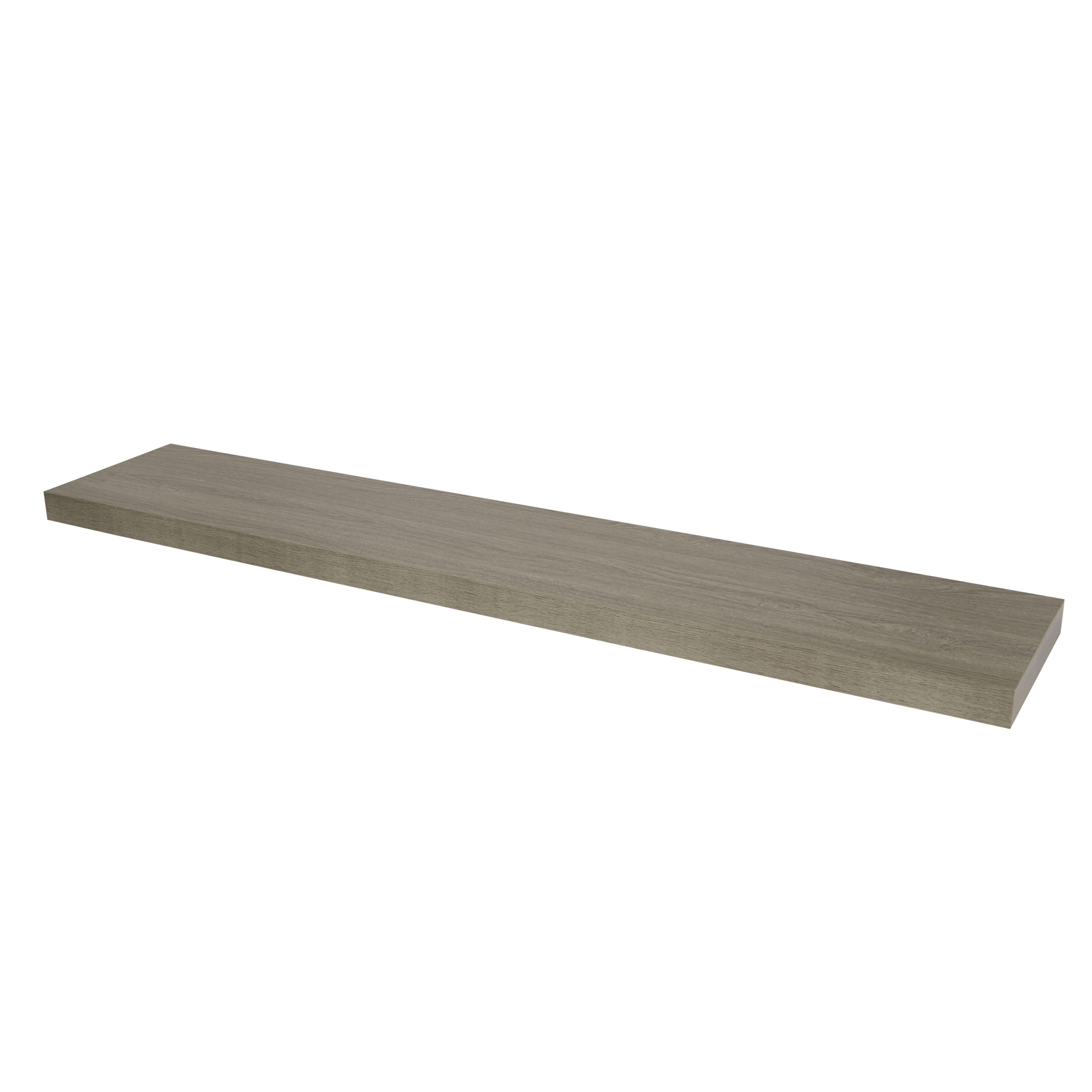 Form Cusko Floating shelf (L)118cm x (D)23.5cm DIY at B&Q