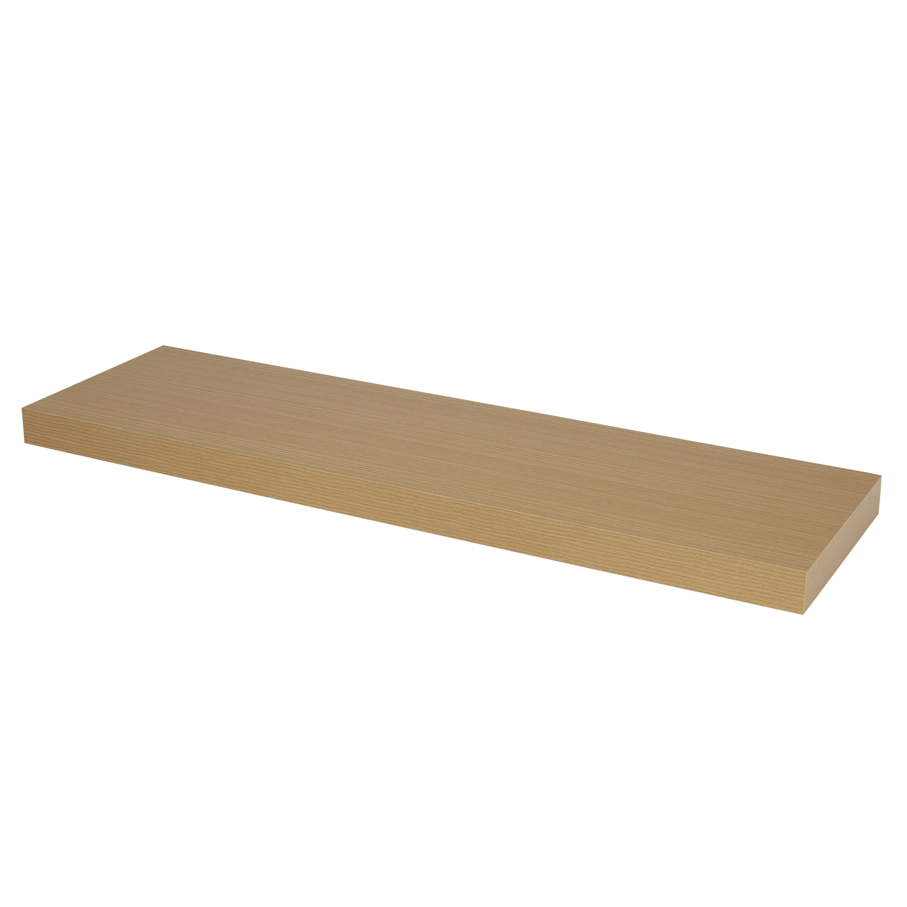 Form Cusko Floating shelf (L)80cm x (D)23.5cm DIY at B&Q