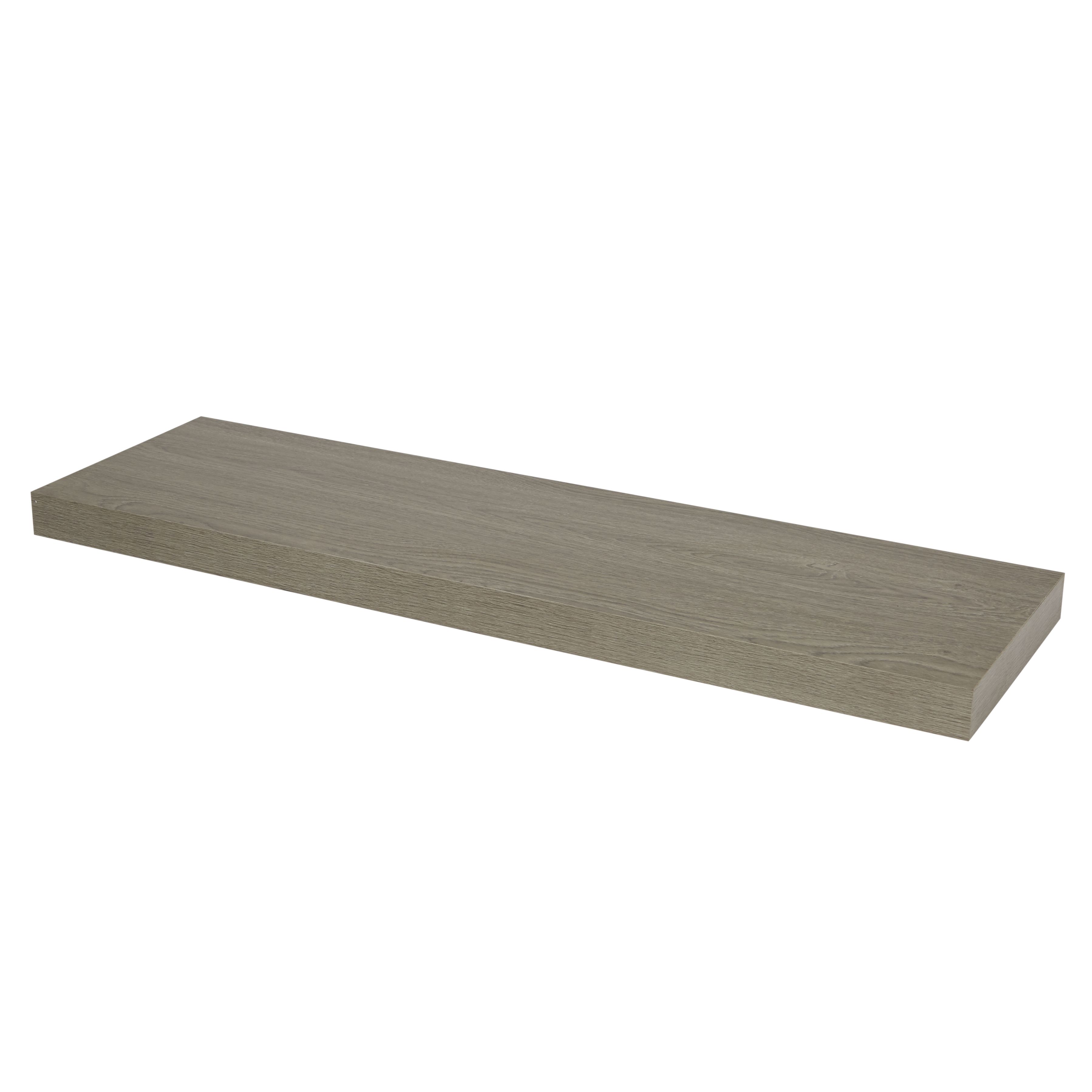 Form Cusko Floating shelf (L)80cm x (D)23.5cm | DIY at B&Q