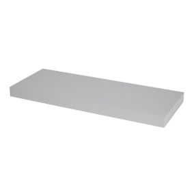 Form Cusko Grey Floating shelf (L)600mm (D)235mm