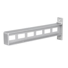 Form Cusko Grey Zinc alloy Shelving bracket (H)92mm (L)92mm (D)92mm