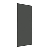 Form Darwin Gloss anthracite MDF Cabinet door (H)958mm (W)372mm,Pack of 1